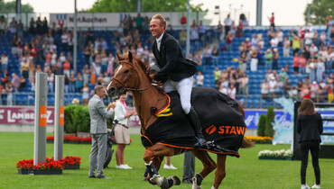 Home win for David Will and Zaccorado Blue in the STAWAG Prize at CHIO Aachen 2023