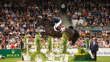 Halla Challenge Trophy to Dexter Fontenis Z at CHIO Aachen
