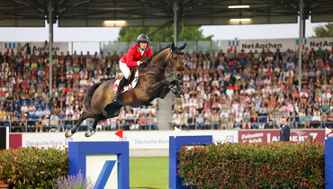 Thrills and spills from the 2023 Mercedes-Benz Nations Cup at CHIO Aachen, part one