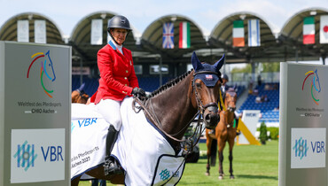 Laura Kraut and Haley victorious in the VBR-Prize at CHIO Aachen