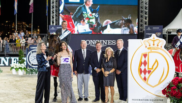 Donatello d'Auge and Julien Epaillard top the Longines Global Champions Tour Grand Prix du Prince de Monaco