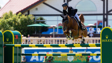 Kent Farrington and Landon win the CSI5* 1.60m Pan American Cup presented by Rolex at Spruce Meadows