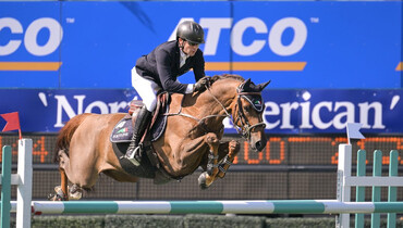 Conor Swail and Theo 160 top the CSI5* 1.50m The Entourage at Spruce Meadows
