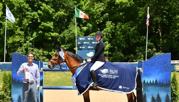 Cathleen Driscoll and Flotylla dazzle in $38,700 CSI3* Miner's North Jewelers Welcome Stake