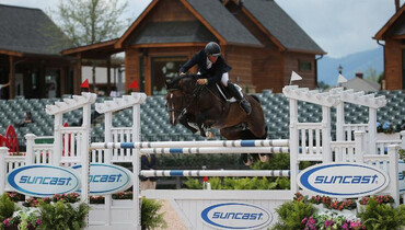 David Beisel and Ammeretto victorious in Suncast® FEI 1.50m Challenge at Tryon Spring 8