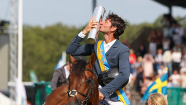 Steve Guerdat and Easy Star de Talma win the Falsterbo Derby
