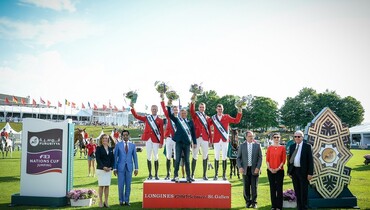 Belgium wins the Nations Cup in St. Gallen