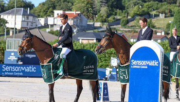 Bettendorf and Delestre tie for first as the Longines Global Champions Tour of A Coruña concludes