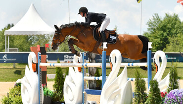 Cathleen Driscoll and Flotylla fly to third FEI win in $38,700 CSI2* Welcome Stake