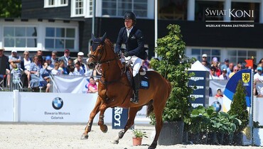 Douglas Lindelöw leads the way in the Grand Prix in Sopot