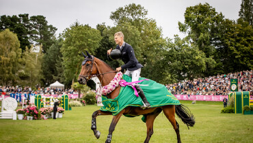 Max Kühner and Elektric Blue P unbeatable in the CSI5* 1.60m €500,00 Rolex Grand Prix Ville de Dinard