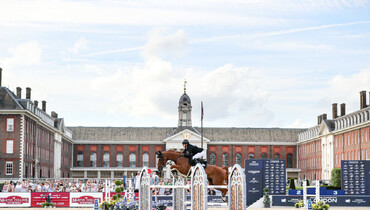 Nicola Pohl secures her first-ever Longines Global Champions Tour victory in London