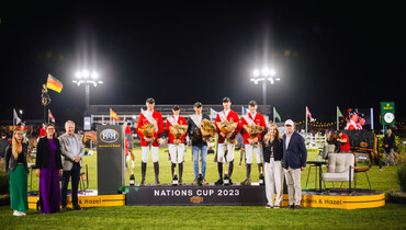 Team Germany triumphs in action-packed CSIO5* 1.60m Henders & Hazel Nations Cup at Brussels Stephex Masters 2023