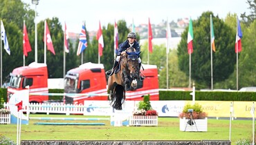 Harry Allen and Calculatus win the CSI4* 1.60m Grand Prix of Gijon