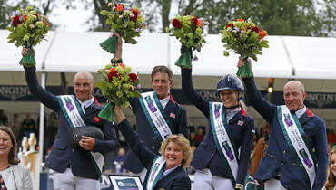 Great Britain shows off at the Furisiyya FEI Nations Cup in Rotterdam