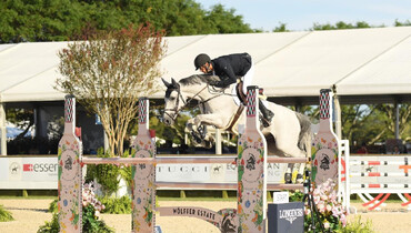 Dittmer slices and dices to win the $39,000 Flecha Azul 5* Speed Stake at the 2023 Hampton Classic Horse Show