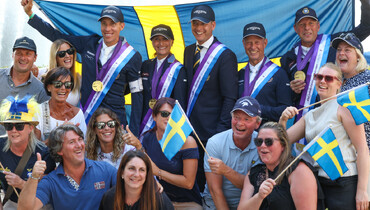 Swedish celebrations at San Siro