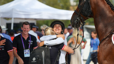 Faces and feelings in the team final of the FEI Jumping European Championship 2023