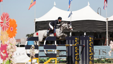 Cassio Rivetti and Nadale van Dorperheide best the field to win $38,700 1.45m Welcome CSI2* at Split Rock Paso Robles