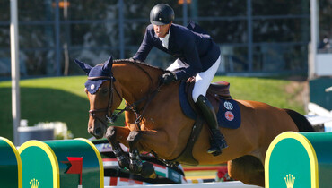 A British win opens British Day at Spruce Meadows