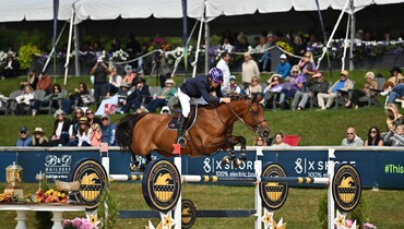 Karl Cook wins first American Gold Cup with Caracole de La Roque