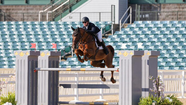 Shane Sweetnam races to one-two finish in $50,000 1.45m Welcome CSI3* at Split Rock Hunter Jumper Fall 1