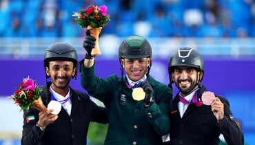 Saudi Arabia’s Abdullah Alsharbatly wins individual gold in Hangzhou