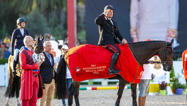 Emanuele Gaudiano and Nikolaj de Music win the CSI4*-W 1.55m World Cup Grand Prix Prix de S.A.R. Le Prince Heritier Moulay El Hassan in Tetouan