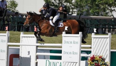 Beezie Madden and Simon win Duncan Ross Cup at Spruce Meadows