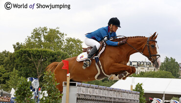 The riders ready for the Longines Global Champions Tour in Chantilly