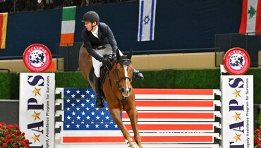 Mändli and Chartraine Pre Noir chase victory in $78,000 Speed Final CSI5* at 2023 WIHS