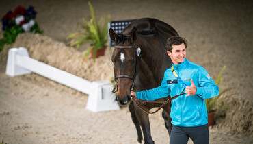 Team Mexico first to go as jumping gets underway at the 2023 PanAm Games