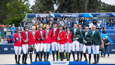 Jumping team gold for USA, and Paris tickets for USA, Canada and Mexico at the 2023 PanAm Games