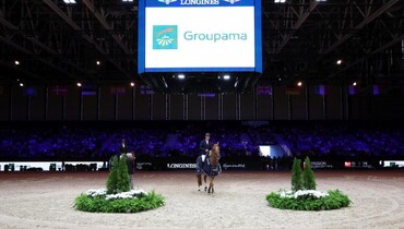 Roger Yves Bost and Ballerine du Vilpion kick off Longines Equita Lyon 2023 with a win in Friday's  CSI5*-W 1.50m Prix Groupama