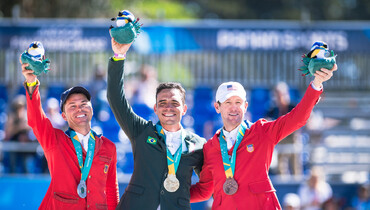Brilliant de Freitas Barcha takes individual gold for Brazil at the 2023 PanAm Games