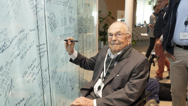 William de Rham: An officer, an Olympian and a centenarian