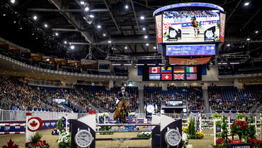 The horses and riders for CSI5*-W The Royal Horse Show in Toronto