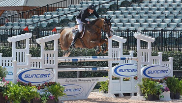 Blake and Binkie keep Irish win streak alive in Suncast® Welcome 1.50m FEI