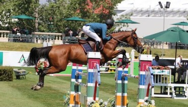 Pablo Barrios and Abigail McArdle speed to wins on opening day of Spruce Meadows ‘Pan American’ Tournament