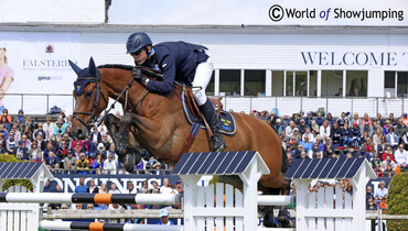 Peder Fredricson and H&M All In take the 3* Volkswagen GP in Varberg