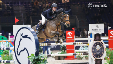 Douglas Lindelöw and Cheldon win Thursday’s feature class at Cavaliada Poznan