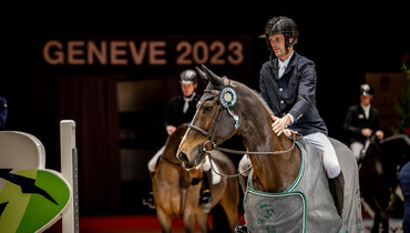 Kevin Staut and Visconti du Telman victorious in the CSI5* 1.55m Prix des Communes Genevoises