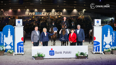 Frank Schuttert and Isis win the CSI4*-W Grand Prix at Cavaliada Poznan