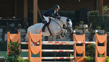 Kyle Timm and Platinum score first FEI win in $34,000 1.50m FEI Challenge at TIEC