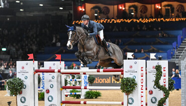 London International Horse Show 2023 kicks off with a home win for Ben Maher and Ginger-Blue