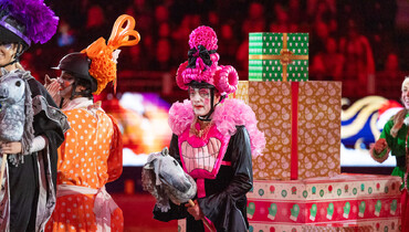 More is more: The Fancy Dress Relay at London International Horse Show in images