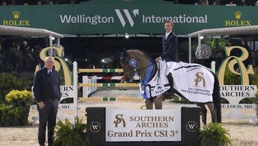 Ben Maher is back and winning at WEF