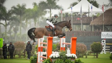 Twinning for time: Abigail McArdle and Amanda Derbyshire tie for first in Adequan® WEF Challenge Cup