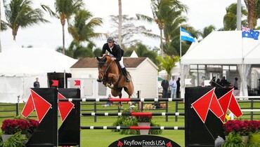 Richard Vogel and Cydello run away with $140,000 Keyflow Feeds USA CSI3* Grand Prix