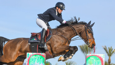 Conor Swail and Count Me In are back on top in $32,000 CSI3* 1.45m Classic